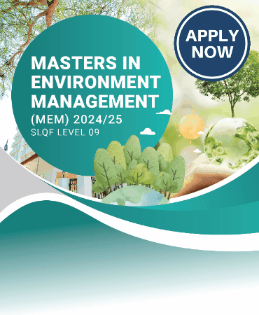 Masters in Environment Management – MEM 2024/2025