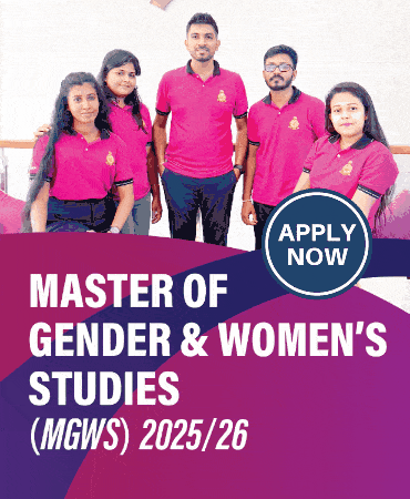 Master of Gender and Women’s Studies (MGWS) 2025/26