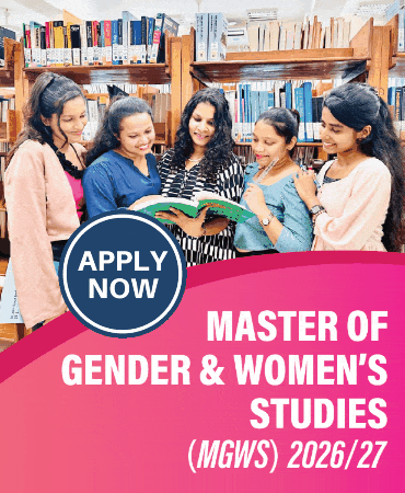 Master of Gender and Women’s Studies (MGWS) 2026/27