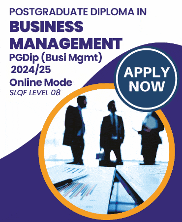 Postgraduate Diploma in Business Management – PGDip (Busi Mgmt) 2024/25 – (Online Mode)
